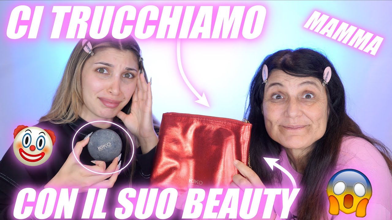 CI TRUCCHIAMO CON IL BEAUTY DI MIA MAMMA 🥶
