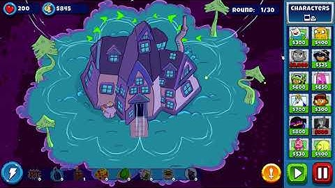 [4K] Bloons Adventure Time TD - Lumpy Space : Lumpy House (Normal)