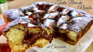 TORTA BRIOCHE NUVOLA AL CIOCCOLATO sofficissima e golosa - TUTTI A TAVOLA