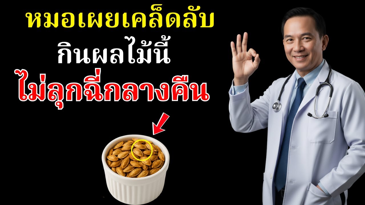 หมอแนะนำ: กินอาหาร 5 ชนิดนี้ แล้วจะไม่ต้องตื่นปัสสาวะกลางคืนอีก!