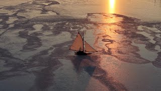 Ice Boat Sunset 2-14-2026