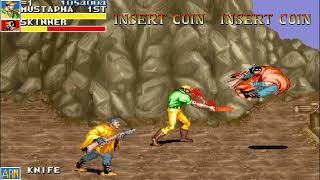 Cadillacs & Dinosaurs 1993 Arcade - Stage 5 Complete Walkthrough