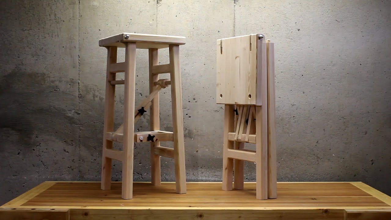Folding Kitchen Stool