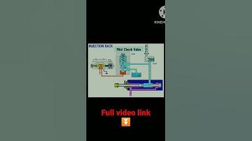 pilot operation Check valve | tamil #mechamatomovie #mechanical  #mechanic