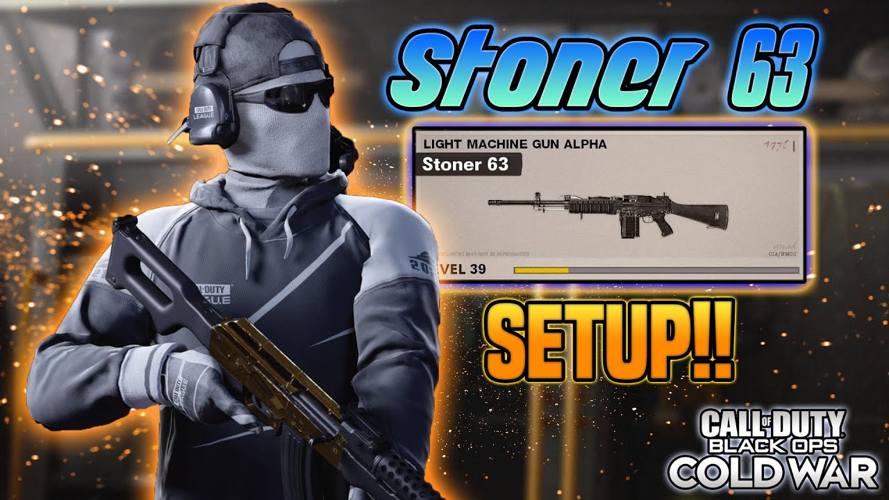 Best "Stoner 63" Class Setup! Black Ops Cold War! The ULTIMATE CLASS SETUP! Highly Recommend This!