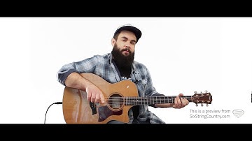 Thumbnail of You Should Be Here - Cole Swindell - Guitar Lesson and Tutorial