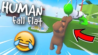 TROLLING EVERYONE (Met @dream) | HUMAN FALL FLAT (Funny Moments)