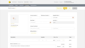 How to send an invoice with CommBank Simplify