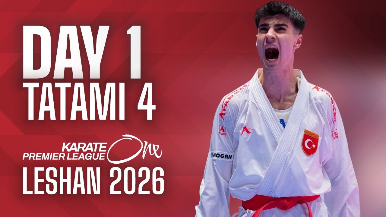 LIVE 🔴 Karate One Premier League Leshan 2026 | Day 1 – Tatami 4