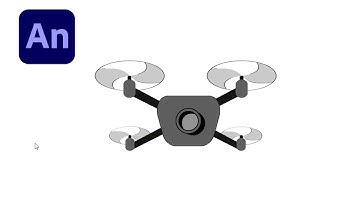 Adobe Animate #30: How To Draw and Animate a Drone Camera