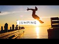 Jumping  cinematics 4k  free jumping footage stock