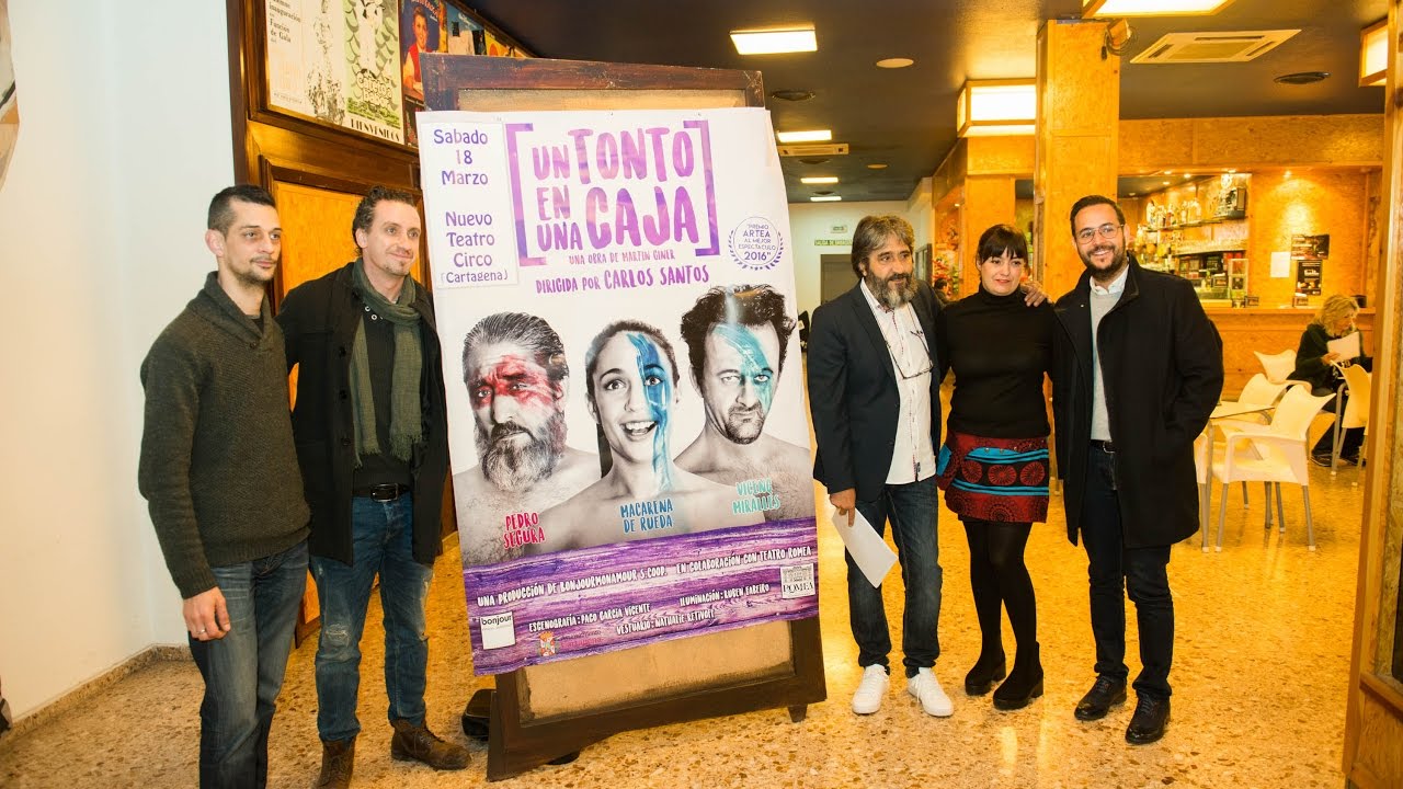 'Un tonto en una caja' llega al Nuevo Teatro Circo de Cartagena noticias de ultima hora