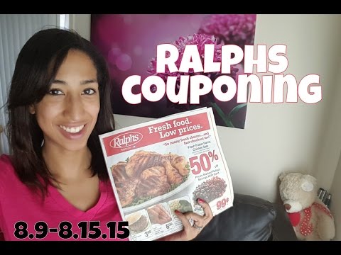 Ralphs Grocery Couponing 08/12-8/18/2015