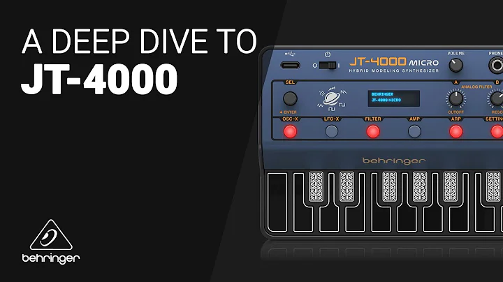 The Behringer JT-4000 MINI complete deep dive guide tutorial
