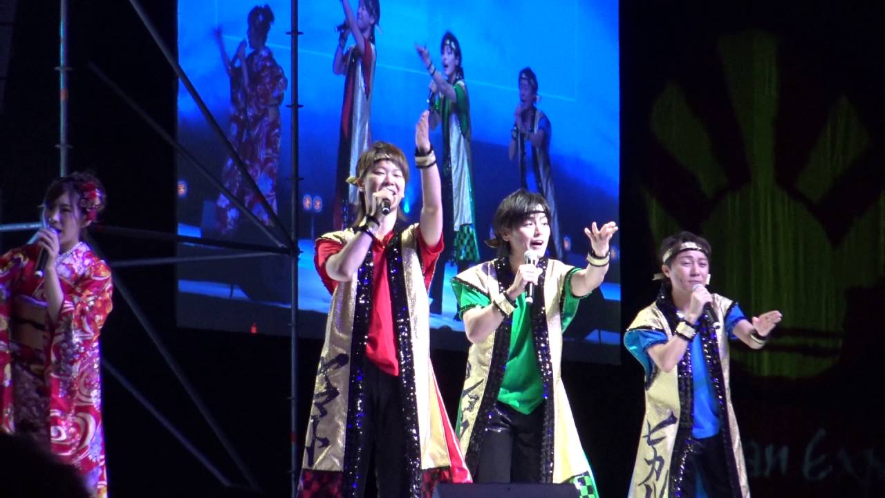 Hayabusa & Misaki Iwasa Enka Live Perform Japan Expo 2016 Full HD