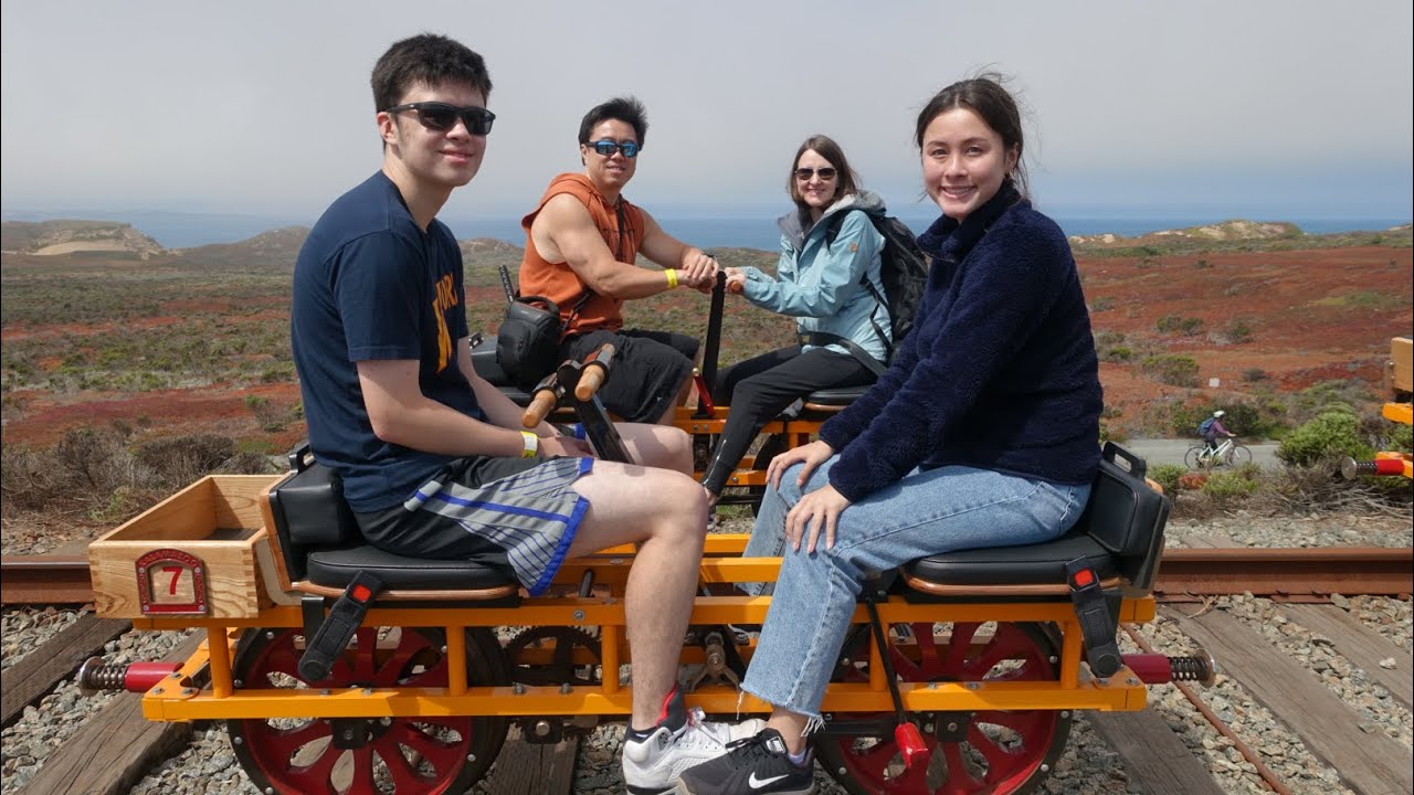 Handcar Tour near Monterey YouTube