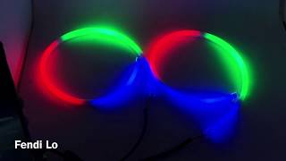 LAMPU DRL AES RGB HURACAN 60 CM FLEKSIBEL 210 MODE !!! BLUETOTH CONTROLLER !!!