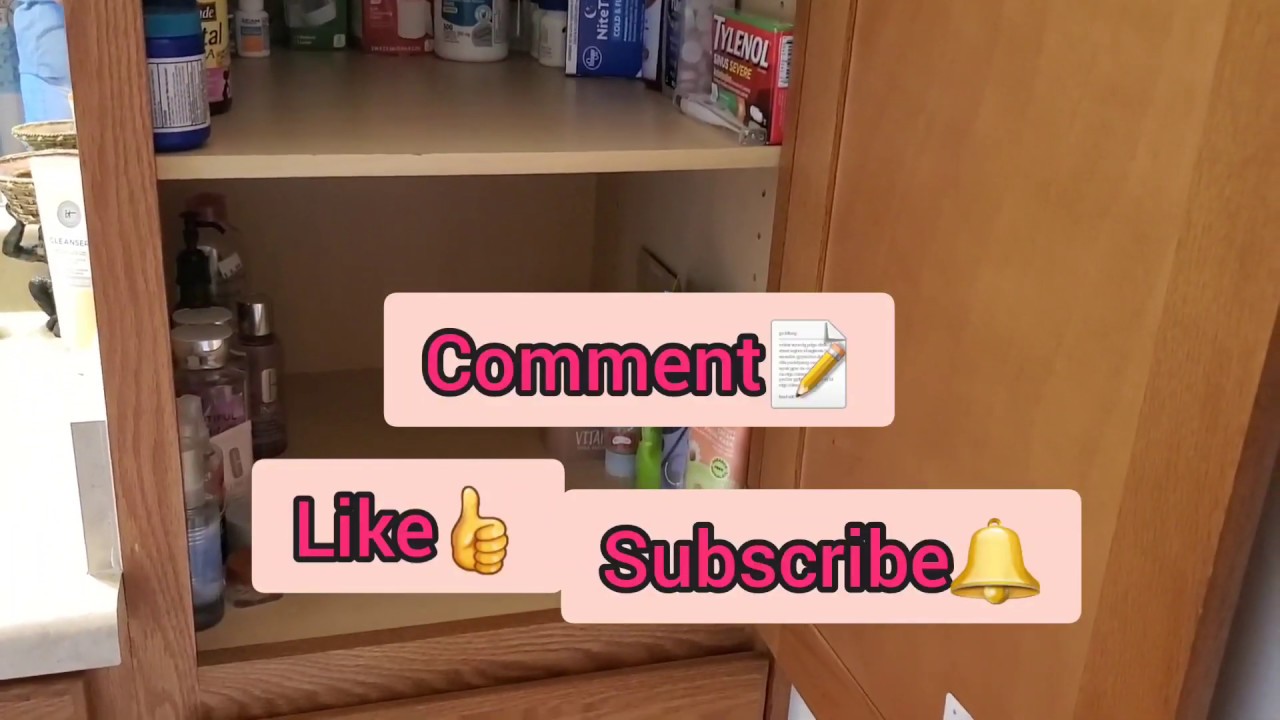 Organize with me! (Bathroom YouTube