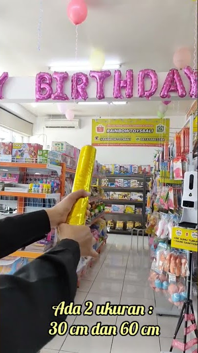 Party Popper Ulang Tahun Anak 😍