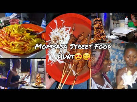 MOMBASA STREET FOOD HUNT😋😍 ft @ReginahGrace  //Kenyan Youtuber