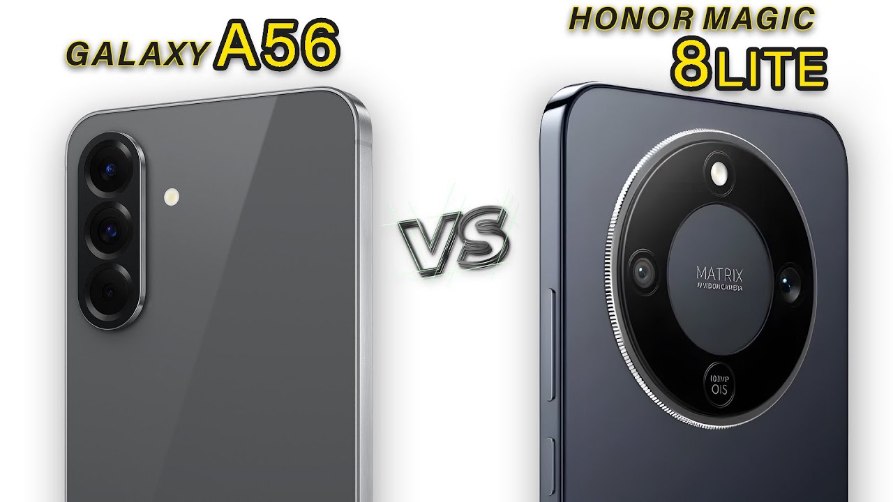 Honor Magic 8 Lite Vs Samsung Galaxy A56