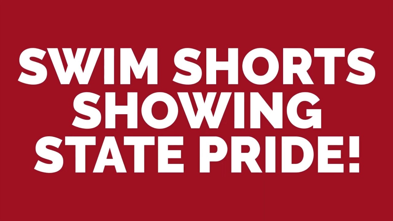 State Pride Swim Shorts