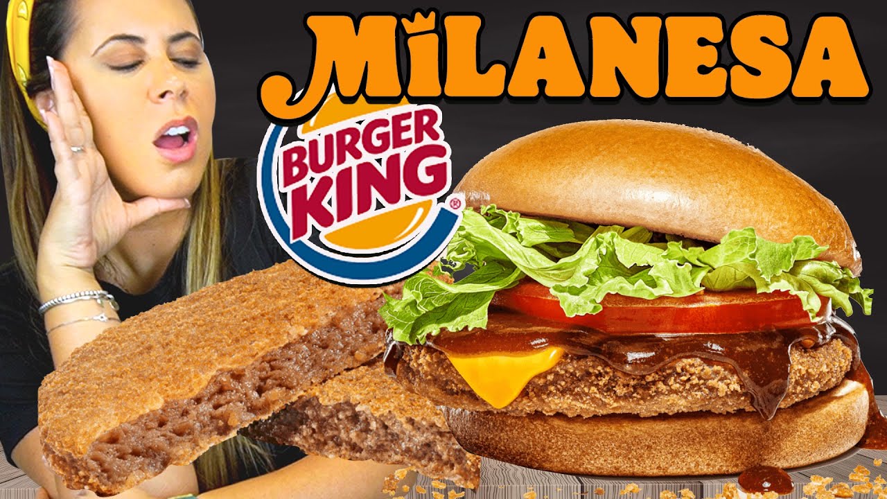 Hamburguer a milanesa do Burger King é Bom? 🤔