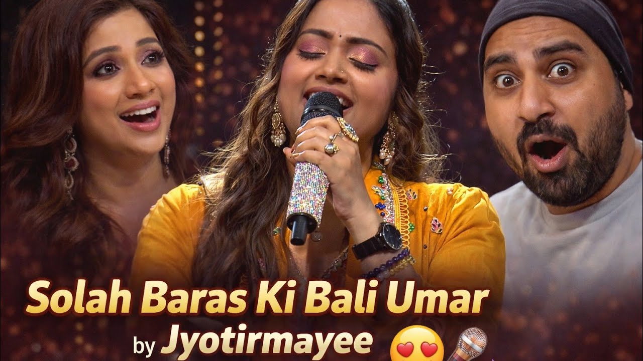 Judges Shocked! 😮 Jyotirmayee Performs Solah Baras Ki Bali Umar | Reaction| Manager Saab Reactions