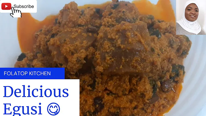 THE BEST NIGERIAN EGUSI SOUP RECIPE /EGUSI SOUP RECIPES,#egusisoup, #egusisouprecipes, #flochinyere.