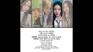 Newjeans - Ditto 같게 Color Coded Lyrics