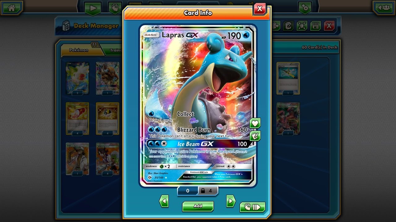 Lapras GX/Wobbuffet - Standard Format Deck!