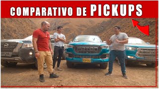 Comparativo de PICKUPS