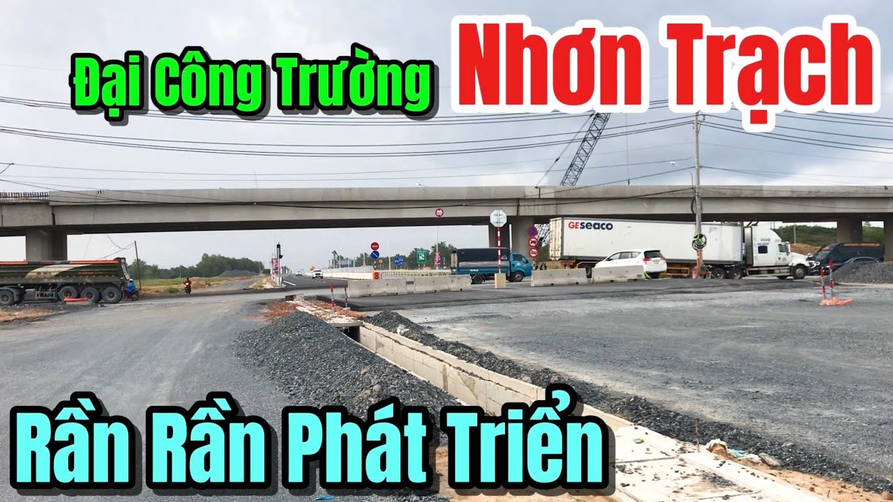 Quá Bất Ngờ Với Hình Ảnh Một Nhơn Trạch Đang Rần Rần Thi Công Các Công Trình Sau Khi Sáp Nhập