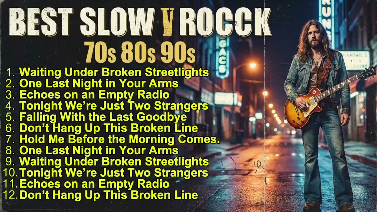 [Playlist] Best Slow Rock Love Song 70s 80s 90s | Air Supply, Nirvana, Bon jovi, Eagles, Scorpions
