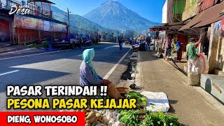 PESONA PASAR KEJAJAR DIENG!! PASAR TERINDAH YANG ADA DI INDONESIA - Cerita Desa Dieng, Wonosobo