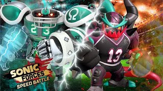 Quarterback Zavok & Linebacker Omega | Sonic Forces : Speed Battle