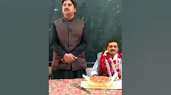 Madad Ali Jhatial on my birthday | My birthday | at GBHSII Kotri |