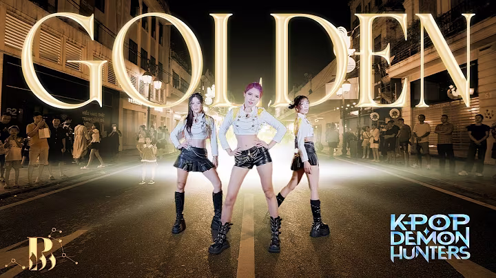 [KPop Demon Hunters In Public] "Golden" - HUNTR/X Dance Performance By B-Wild From Vietnam | Netflix