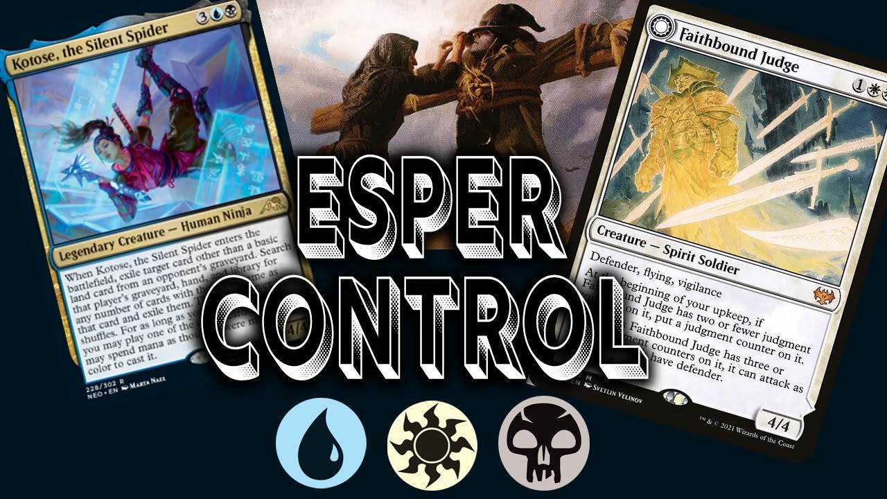 STAYING ALIVE (barely) | Esper Control | MTG Arena Standard Mythic Ranked BO1 | No Commentary