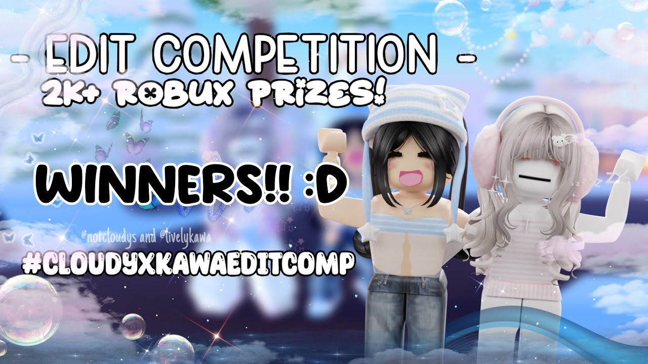 🏆 edit competition winners!! || #cloudyxkawaeditcomp - YouTube