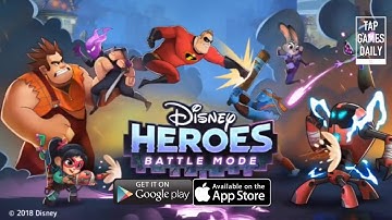 DISNEY HEROES BATTLE MODE First Gameplay Walkthrough Part 1