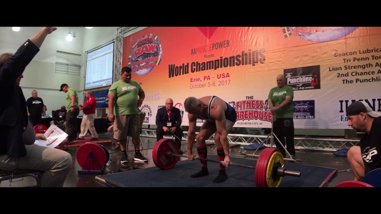 Roy Apseloff 573lb Deadlift World Record YouTube