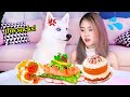 I tried making my dog a 3-course GOURMET MEAL **ADORABLE** | MiniMoochi