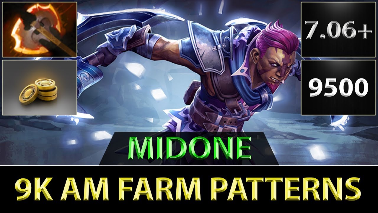 MidOne [Anti-Mage] 9K SEA AM Farm Patterns ► Dota 2 7.06d