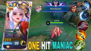 LAYLA ONE HIT MANIAC BUILD!! Layla New Best BUILD AND EMBLEM! -  Build Top Global Layla 2026 ~ MLBB