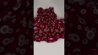 DIY Easiest Baby Dress | Tuğba İşler #shorts