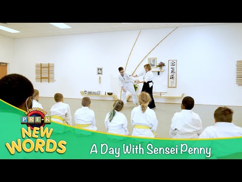 A Day With Sensei Penny New Words KidVision Pre K 