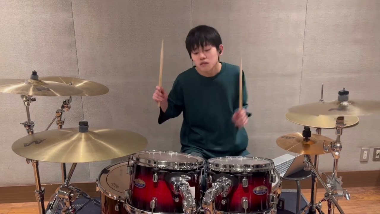 【戦闘！伝説のポケモン/ポケモンBW】ドラム叩いてみた