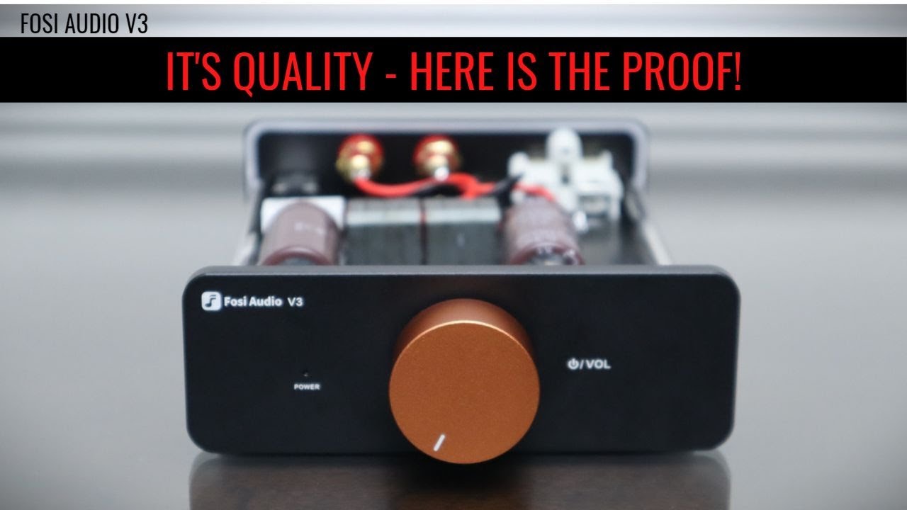 A GENUINE BARGAIN? Fosi Audio V3 Amplifier Review 