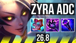 ZYRA &amp; Thresh vs DRAVEN &amp; Nautilus (ADC) | 11k gold comeback, 59K damage | EUW Master | 26.8